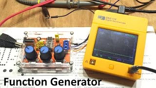 Playing with Function Generators & the JYETech Oscilloscope