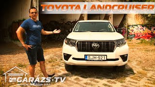 204 ló, DE FEJJEL LEFELÉ is! - Toyota Land Cruiser (Garázs ep.826)