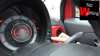 How to Turn ON or OFF Auto Lock on Fiat 500 - For New Drivers