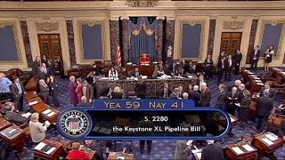 Keystone pipeline fails in Senate