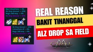 Dahilan bakit tinangal ang Alz Drop sa Map Cabal Mobile