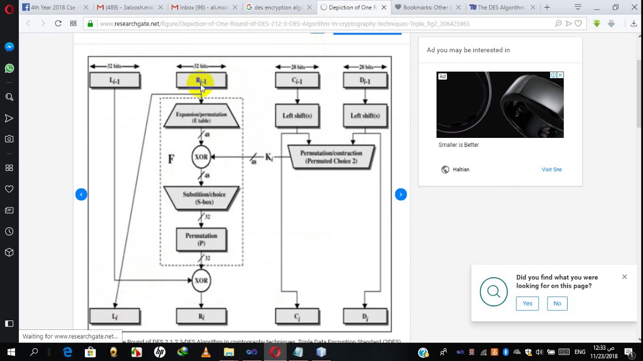 Des Encryption Decryption Using C Youtube