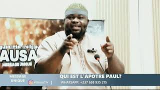 IMAM MOCTAR A LA TELEVISION INTERNATIONAL HAUSSA 7 SUR L APOTRE PAUL