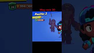 #brawlstars #rank30 Meg rank 30, do you have meg rank 30?