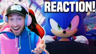 IT'S REAL! Sonic Racing Crossworlds Trailer REACTION!