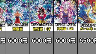 「SDBH」UGM10弾値段ランキングTOP14「ドラゴンボールヒーローズ」