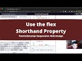 Use the flex Shorthand Property (CSS Flexbox) freeCodeCamp tutorial