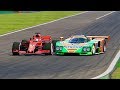 Ferrari F1 2018 vs Mazda 787B - Monza