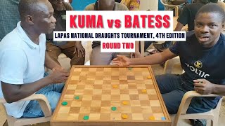 Kuma vs Batess. Lapas National Draughts Tournament, Fourth Edition