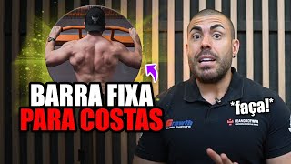 Barra fixa é um bom exercício para hipertrofia das costas?