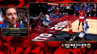 NBA All star game 2016 : Match East vs West (highlights)