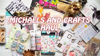 Huge Michaels and Craft Haul! Oct 2016