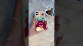 【手机壳 | PHONE CASE】我也不想被钓 可是这个草莓熊手机壳太好看啦！！#iphone #手机壳 #苹果 #Shorts