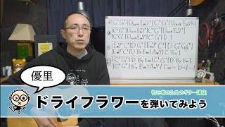 優里「ドライフラワー 」を弾いてみよう 初心者のためのギター講座