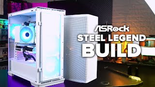 Unleashing Power: Building the Ultimate ASRock Steel Legend B650 \u0026 RX 7600XT Gaming Rig