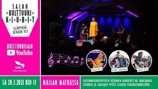 Mallan matkassa -lastenmusiikkiyhtyeen Pääsiäiskonsertti 20.3.2021, kooste