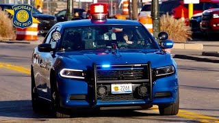 Highway Patrol Pursuit: Joining Michigan State Patrol in a Dramatic Suspect Chase\