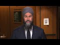 Singh wants a wealth tax, but says NDP will support Trudeau's 2021 budget