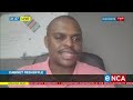 Lukhona Mnguni reacts to cabinet reshuffle