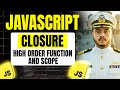Closure in Javascript | Scope and High order function in javascript | Javascript Full Course #11