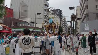 横浜開港祭　みこしコラボレーション　イセザキ・モール　2024/06/30  b1