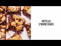 Nutella S'mores Bars