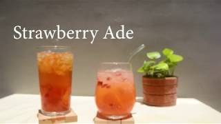 2 Ways To Enjoy Strawberry Ade