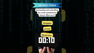 The Proxy Puzzle | JavaScript Riddle Challenge #codingchallenge #codebreaker #javascript