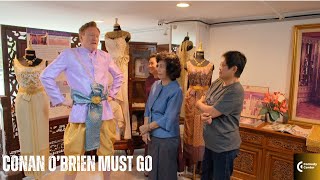 Conan tries the traditional Thai suit | Conan O'Brien Must Go on HBO Max