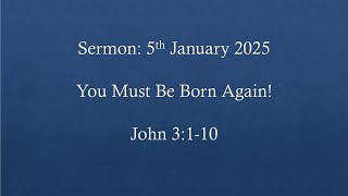 Pastor Micah Yap: (You Must Be Born Again!) John 3:1-10