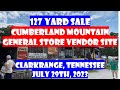 127 Yard Sale 2023 - Cumberland Mountain General Store Location - Clarkrange, Tennessee - July 29th