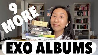 adding nine more exo albums to my (way too) large collection | k-pop album unboxing #47