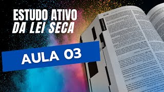 Estudo Ativo Da Lei Seca | Maurício Gieseler | Aula 03