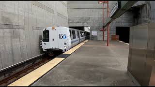 BART C1 Car 406 Arriving North Concord/Martinez