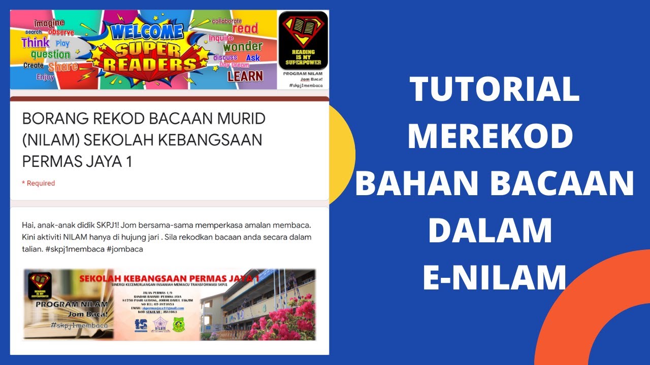 Tutorial E Nilam Youtube