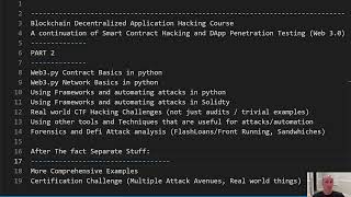 Web3 Hacking in Python - 0x00 Course Overview