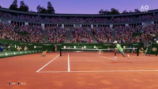 F. Cobolli vs H. Rune [RG 24]| Round 2 | AO Tennis 2 Gameplay #aotennis2 #AO2