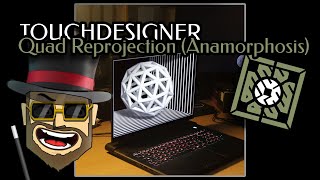 Touchdesigner Tutorial - QuadReprojection (Anamorphosis)