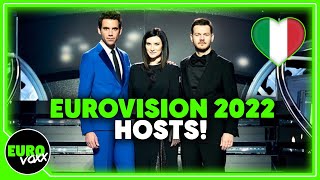 LAURA PAUSINI, ALESSANDRO CATTELAN & MIKA TO HOST EUROVISION 2022! (REACTION)