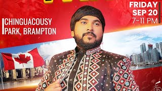 sagar patel || chinguacousy park || Brampton || canada || non stop live garba ni moj || DT:20SEP