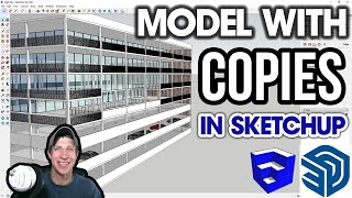 8 TIPS for Modeling with Copies in SketchUp