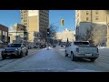 driving around winnipeg feb 6 22 16°c