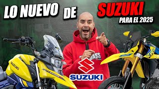 🛑THIS is what's NEW from suzuki for 2025🔥suzuki drz450 sm and the suzuki v-strom 160😱| FULLGASS