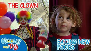 ​@WoollyandTigOfficial - Scary Clowns and New Food! 🤡 | Full Episodes | Halloween | TV Show For Kids