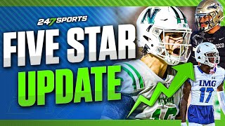 BRAND NEW Five-star prospects for 2023 rankings ⭐️ | College Football Recruiting Show