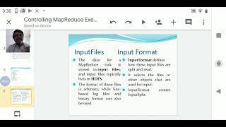 Components of map reduce