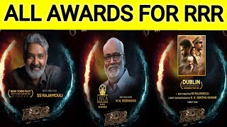 Awards Received By RRR-Oscar To Golden Globe All Awards For RRR-RRR Wins Oscar For Naatu Naatu Song
