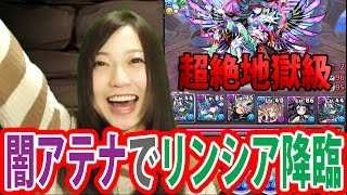 【パズドラ】闇アテナでリンシア降臨 超絶地獄に行ってやるぜ！！【トット】【百々さおり】