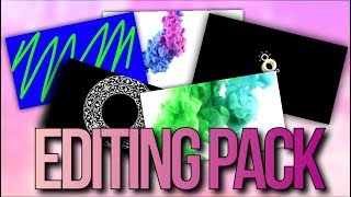 HUGE POPULAR EDITING PACK! Overlays, Ink Splash Overlays, & Animated Scribbles!