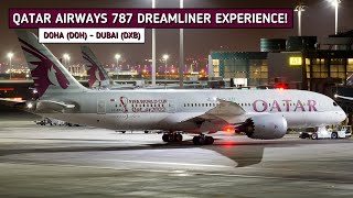 REVIEW | Qatar Airways | Doha (DOH) - Dubai (DXB) | Boeing 787-8 Dreamliner | Economy